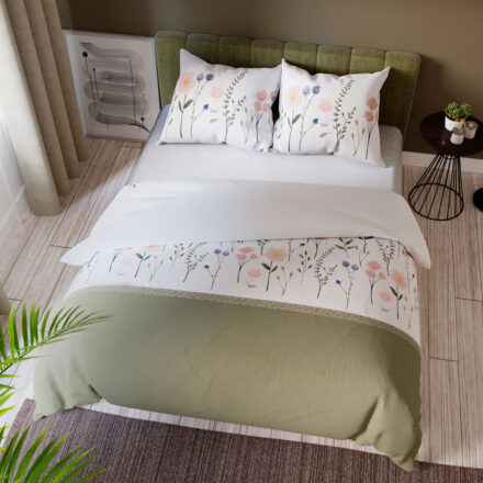 Komplet pościeli FABLE z bawełny satynowej 160x200cm