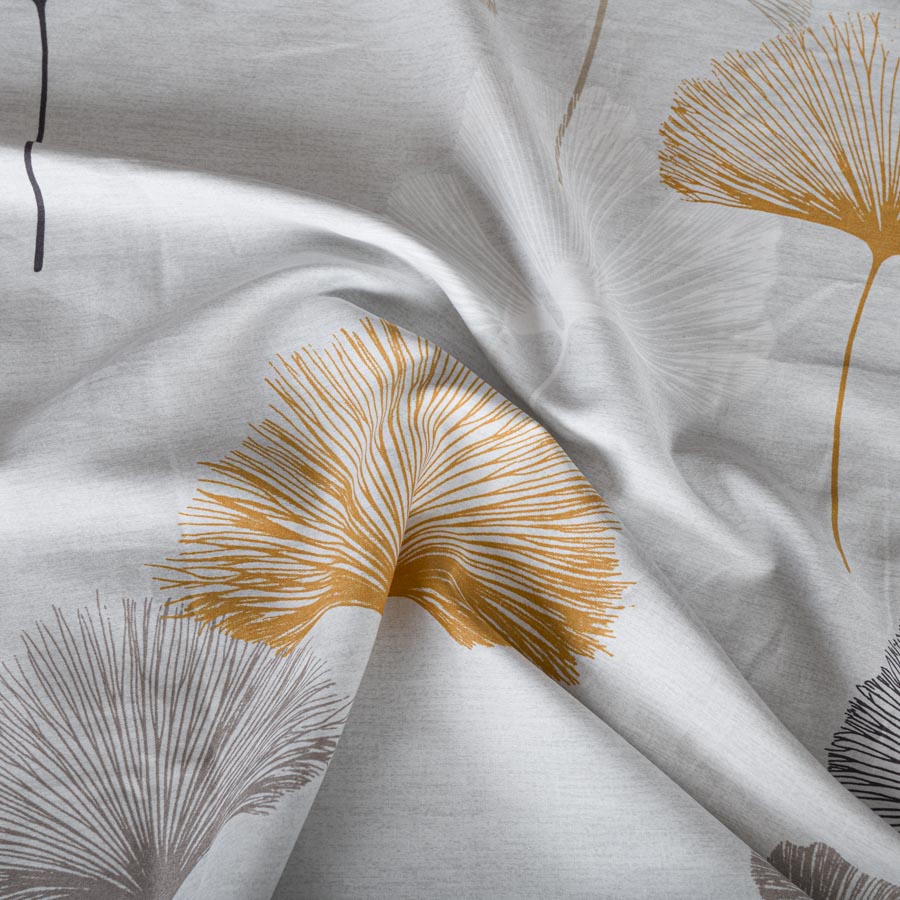 Komplet pościeli GINKO z bawełny satynowej 160x200cm - obrazek 4