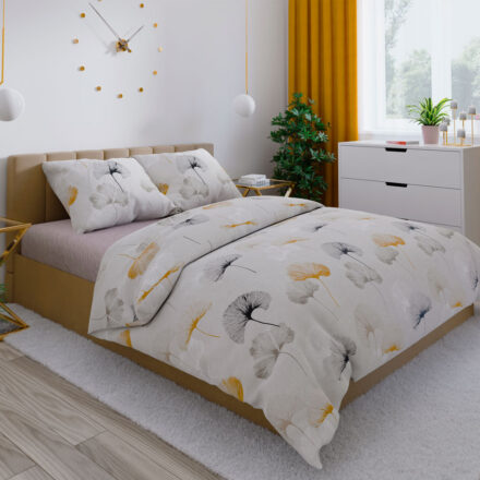 Komplet pościeli GINKO z bawełny satynowej 160x200cm