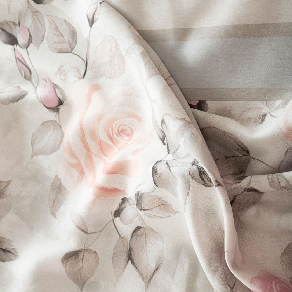 Komplet pościeli ROSALINA z bawełny satynowej 220x200cm - obrazek 4