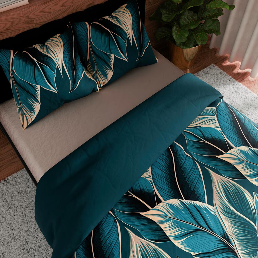 Komplet pościeli LEVI z bawełny satynowej 220x200cm - obrazek 2