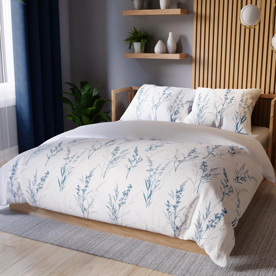 Komplet pościeli SELA z bawełny satynowej 220x200cm - obrazek 2