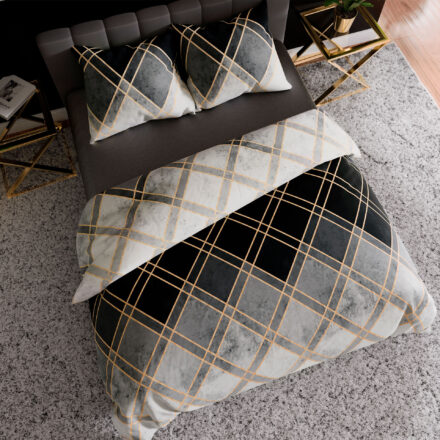 Komplet pościeli CINDERA z bawełny satynowej 160x200cm