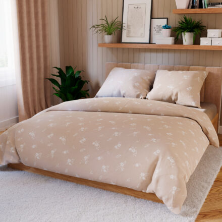 Komplet pościeli VELORA z bawełny satynowej 160x200cm