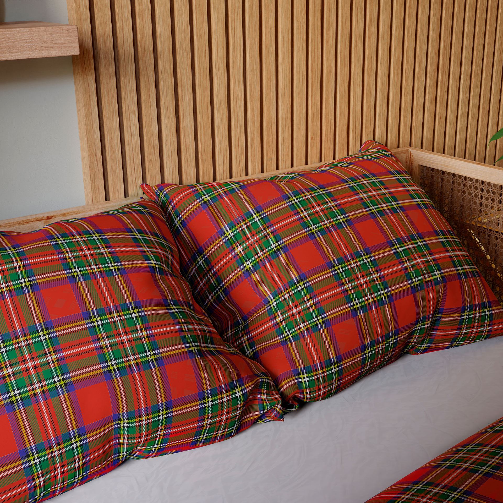 Komplet pościeli SZKOTI z bawełny satynowej 220x200cm - obrazek 3