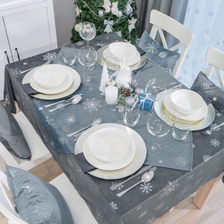 Śnieżki Serweta wodoodporna VELVET 85x85cm kol jasny niebieski