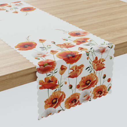 Maki Bieżnik wodoodporny 38x140cm kol czerwony