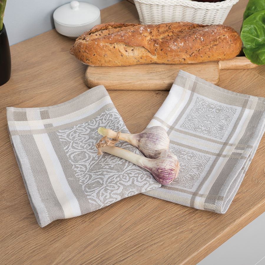 Ścierka DOLCE kuchenna 50×70 cm kol beżowy - obrazek 2