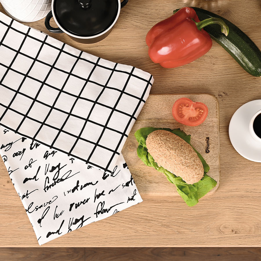 Komplet ścierek kuchennych GOOD FOOD GOOD MOOD 40x60cm - obrazek 3