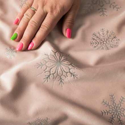 Śnieżki Bieżnik wodoodporny VELVET 40x140cm kol pudrowy różowy