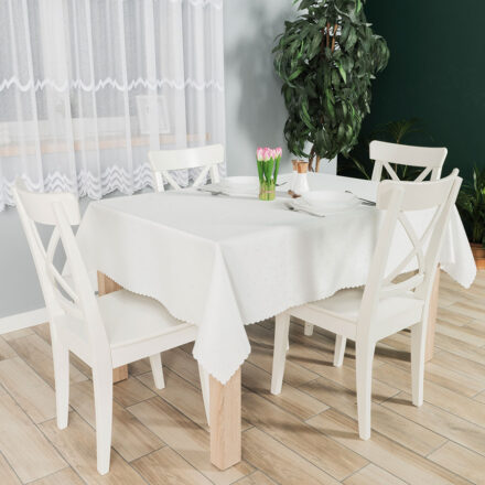 Aniela Bieżnik wodoodporny 90x160cm kol kremowy