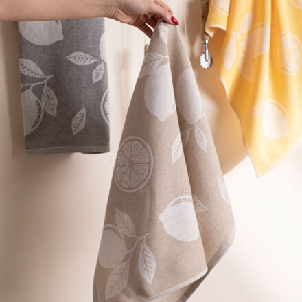 Ścierka CYTRYNKA kuchenna 50×70 cm kol beżowy