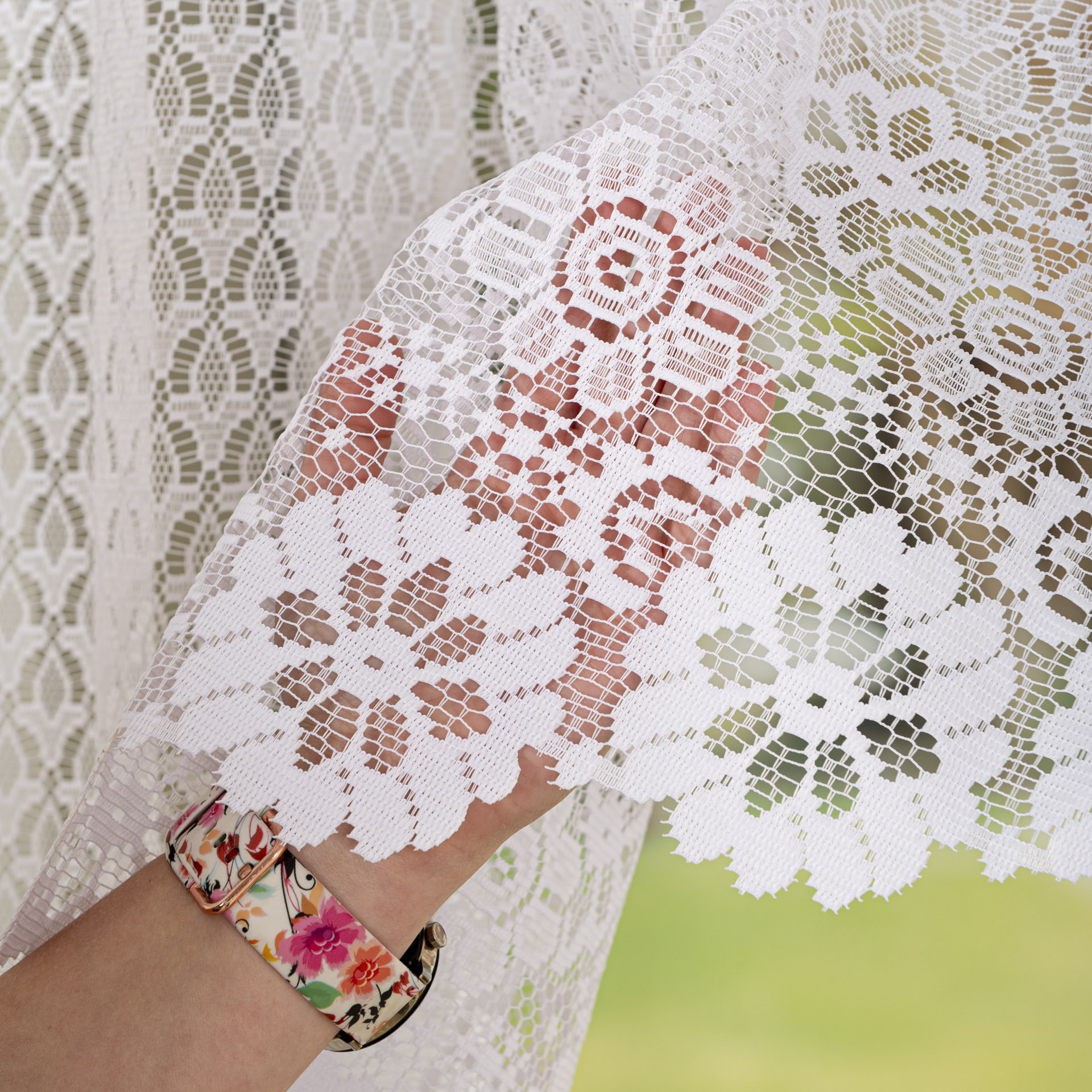 Faustyna firanka żakardowa gotowa 250x140cm - obrazek 2