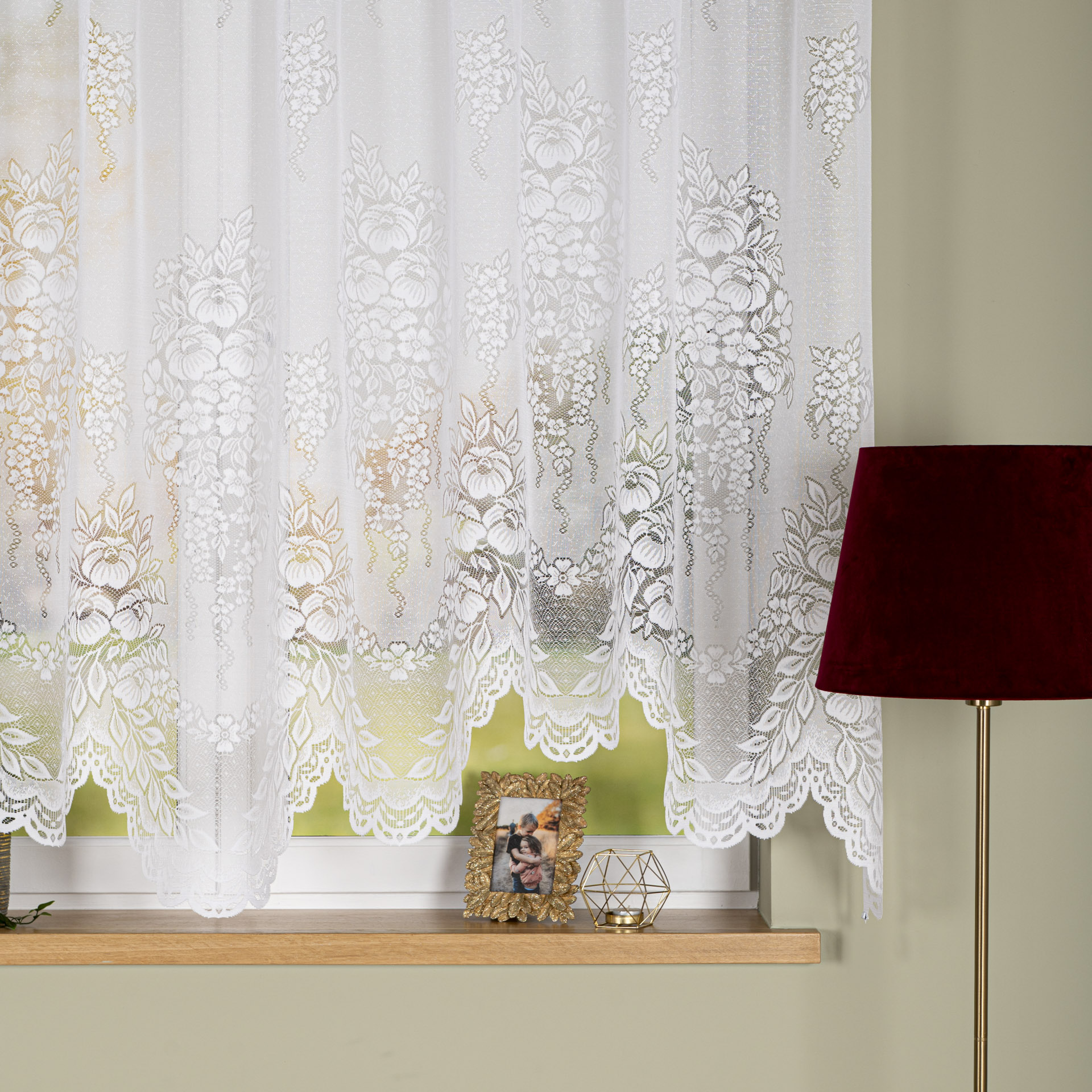 Adela firanka żakardowa gotowa 400x160cm - obrazek 2
