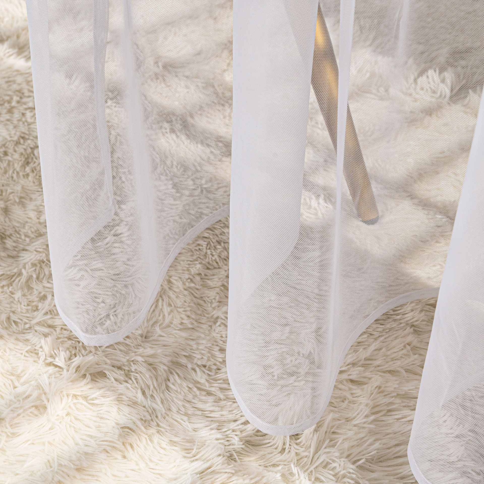 Isen firana gotowa na przelotkach 140x250cm - obrazek 4