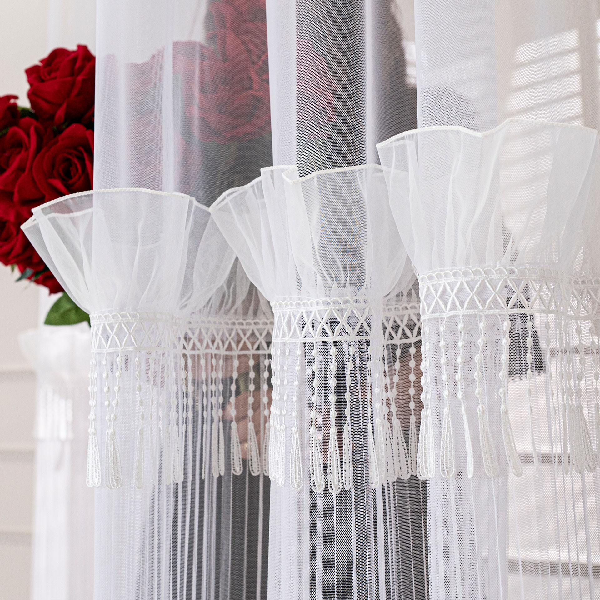 Egret firana gotowa na przelotkach 140x250cm