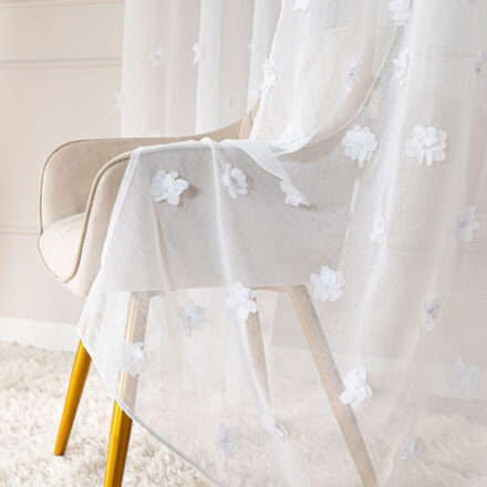 Perła firana gotowa na taśmie 140x250cm