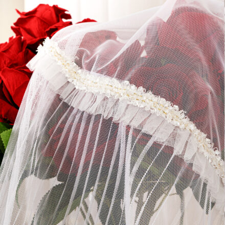 Orena firana gotowa na przelotkach 140x250cm